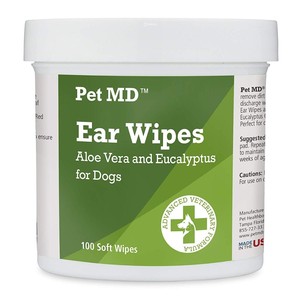 Ear Wipes with Aloe Vera for Dogs