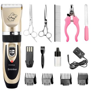 Professional Pet Hair Clippers and Grooming Kit for Dogs