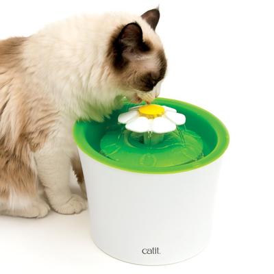 3 L 180 fl oz Catit Flower Pet Water Fountain