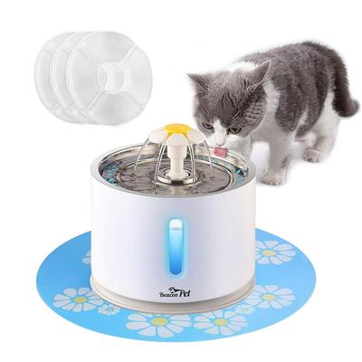 Beacon Pet 85 oz Stainless Steel Pet Water Fountain