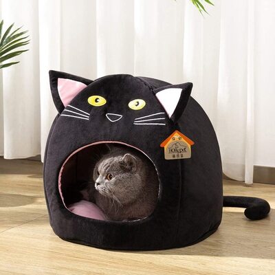 Hollypet cat shaped bed for Cats